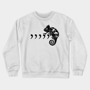 BLACK COMMA CHAMELEON Crewneck Sweatshirt